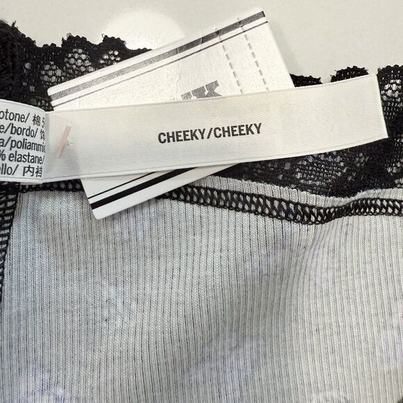 Victoria's Secret PINK Cheeky Lace Panties Womens Medium M LOT OF 4 VS Panty - Picture 9 of 10